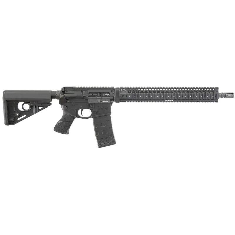 Larue Tactical LT1555616QUAD LT15 Quad Rail 5.56 30+1 16" Stealth Barrel Black Right Hand