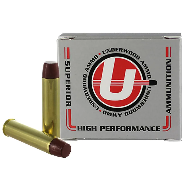 Underwood Ammo 726 Gas Check 460S&WMag 360gr Hard Cast Long Wide Nose 20 Per Box/10 Case