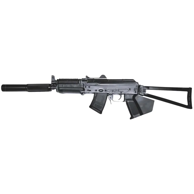 Riley Defense Inc RAK102KRINKCANCA Krink Can *CA Compliant 7.62x39mm 10+1 8.50" Black Nitride Threaded Barrel, Fixed Black Metal Stock, Black Polymer Stock, Pinned Faux Can