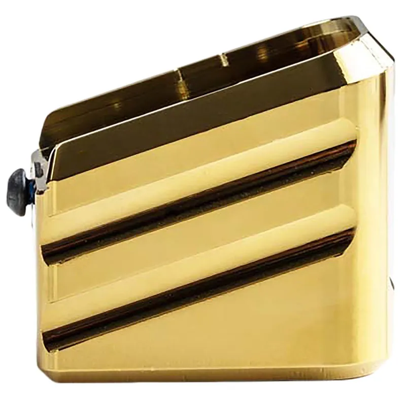 Cross Armory CRG+0MEG17GD Magazine Extension Fits Glock 17/22/31 Gen 1-5 Gold Aluminum