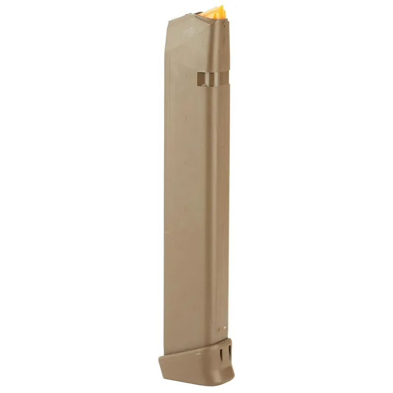 Glock 47463 G17/34 33rd 9mm Luger Glock 17/19/26/34/45 Flat Dark Earth Polymer