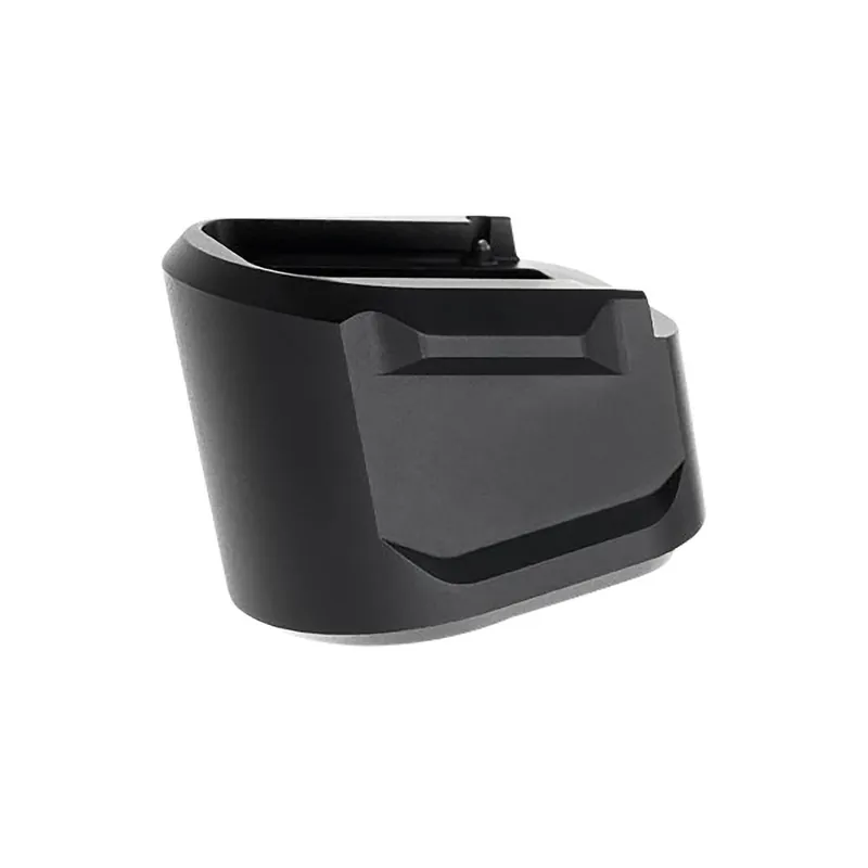 Tyrant CNC TDECHEMAGEX17BLK Magazine Extension 9mm Fits Springfield Echelon 5rd Black Aluminum
