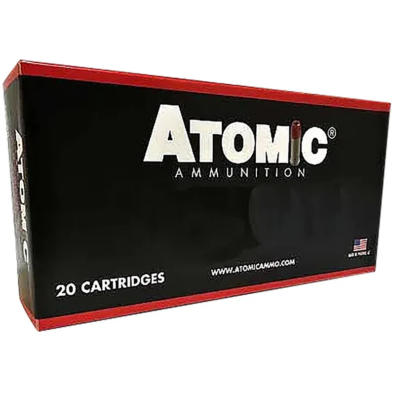 Atomic Ammunition 04935 Pistol Subsonic 45Colt 300gr Lead Hollow Point 20 Per Box/10 Case