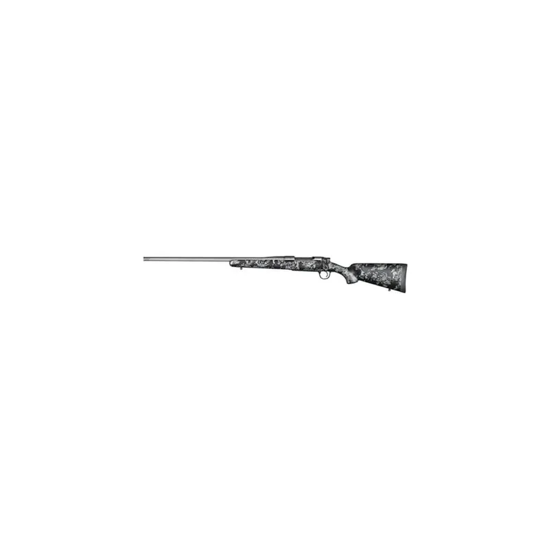 Christensen Arms 8010111900 Mesa FFT 300 Win Mag 3+1 22" Threaded Barrel, Tungsten Gray Cerakote, Black with Gray Webbing Stock, Left Hand