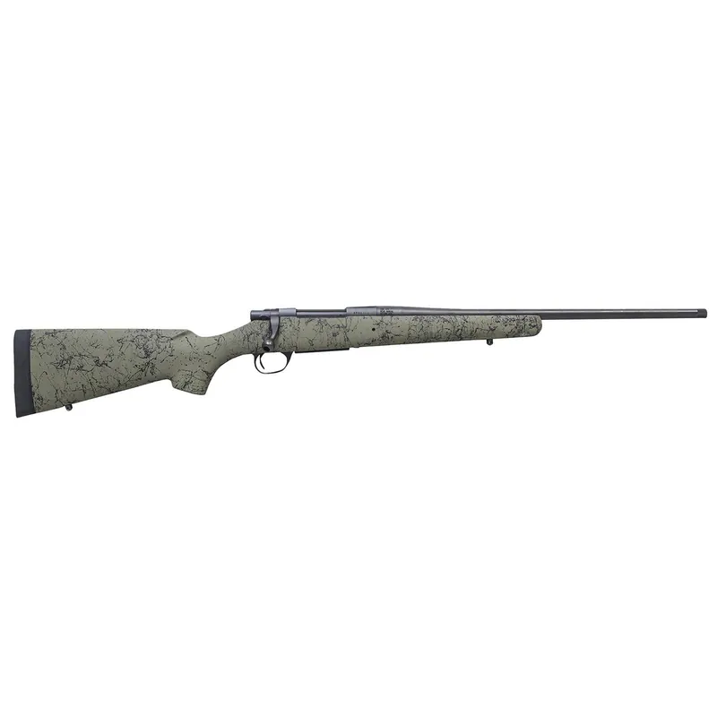 Howa HHSSL308ODG 1500 Superlite Gen2 Full Size 308 Win 3+1 20" Black Threaded Barrel, Matte Blue Steel Drilled & Tapped Receiver, OD Green w/Black Webbing HS Precision Synthetic Stock, Right Hand