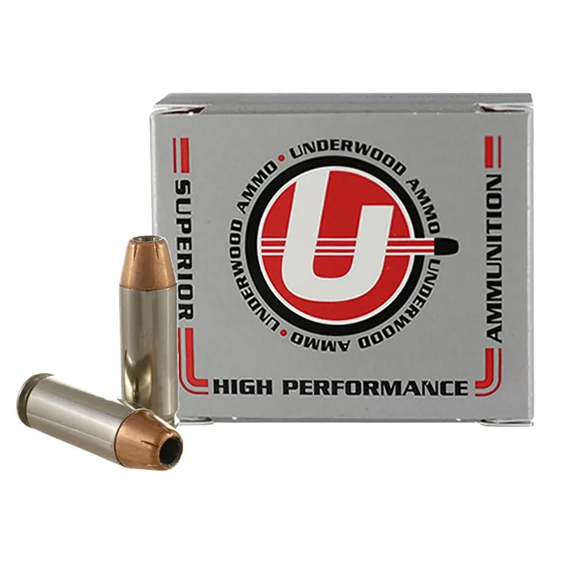 Underwood Ammo 738Underwood Ammo 738 Wide Nose Gas Check 454Casull 360gr Black Cherry Coated Hard Case 20 Per Box/10 Case