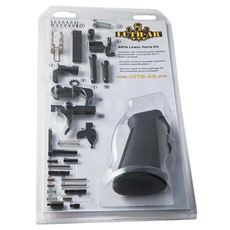 Luth-ar LRPK-308 Lower Parts Kit Complete AR Platform 308 Cal