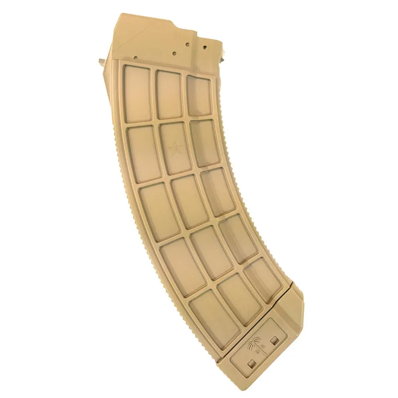US Palm MA693A Standard 30rd 7.62x39mm Fits AK-47 Flat Dark Earth Polymer w/Stainless Steel Latch