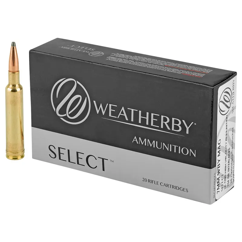 Weatherby H7MM154IL Select 7mmWthbyMag 154gr Hornady Interlock 20 Per Box/10 Case