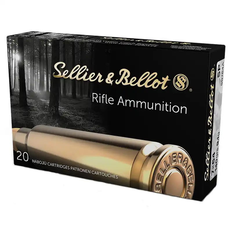Sellier & Bellot SB764A Rifle 7x64mmBrenneke 140gr Soft Point 20 Per Box/20 Case