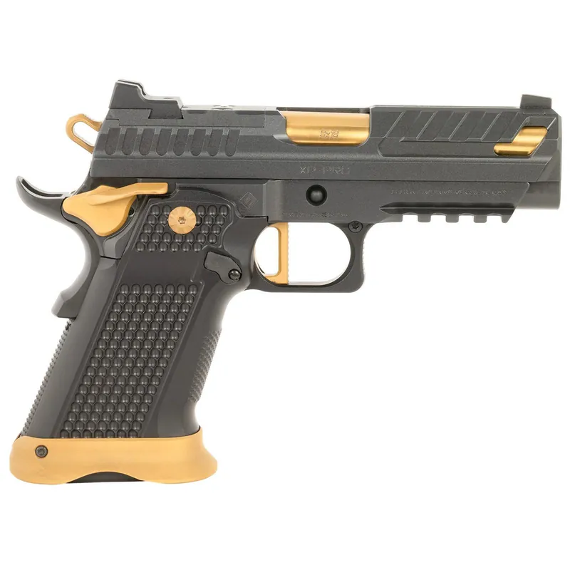 Fusion Firearms XP9BLKG XP Pro Sports South Exclusive 9mm Luger 17+1 4" Bull Barrel Steel Optic Cut/Serrated/Vent Cut Slide Steel Frame w/Picatinny Rail Aluminum Grip RMR Footprint