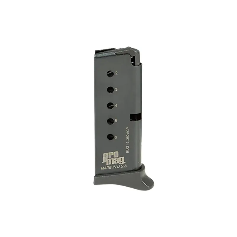ProMag RUG13 Ruger LCP 6rd 380 ACP Blued Steel