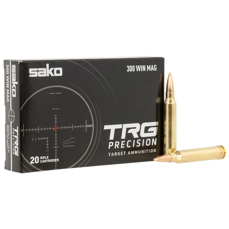SAKO (TIKKA) 300WinMag 175gr Open Tip Match 20 Per Box/10 Case