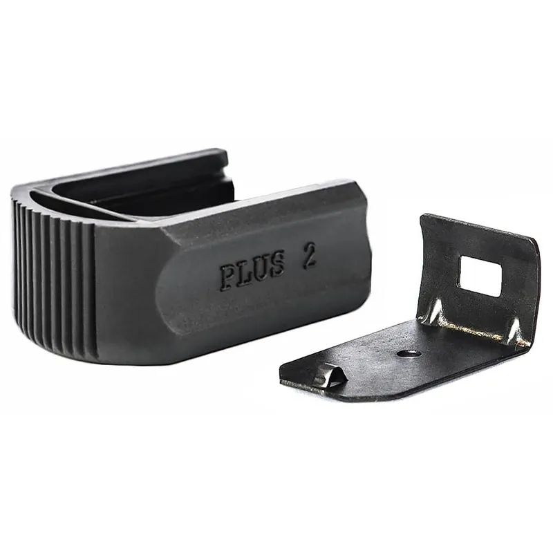 Mec-Gar F42099SET Plus-2 Adapter Set Black Aluminum/polymer, Fits Mec-Gar Optimum Flush Magazines