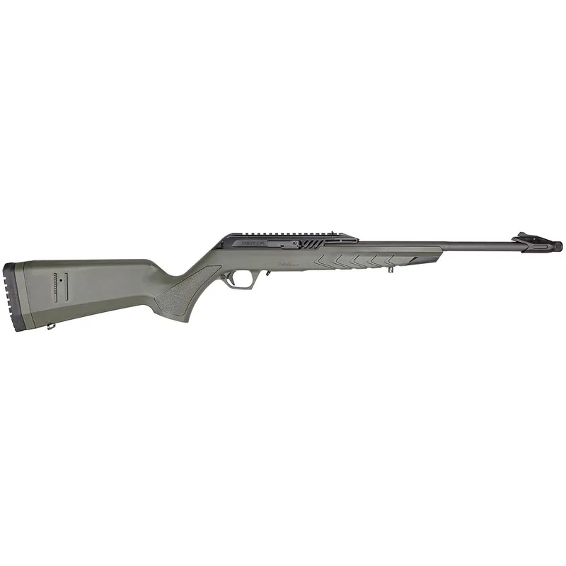Derya Firearms TM22.STAN.ODG.18 TM22 Standard Full Size 22 LR 10+1 18" Black Target Barrel, Black Anodized Aluminum Receiver w/Picatinny Rail, OD Green Adjustable Polymer Stock