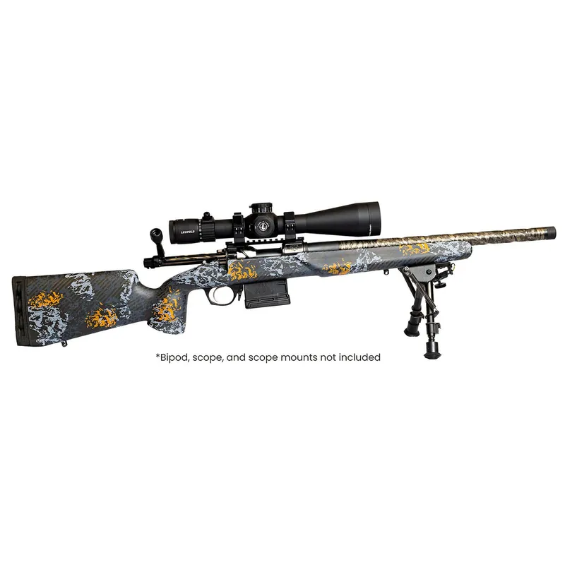 Horizon Firearms RF010A392214C18 Venatic Carbon 7 PRC 22" Fluted Threaded Barrel, Drilled & Tapped Receiver, Arca Rail Forend, Iota EKO Carbon Fiber Stock
