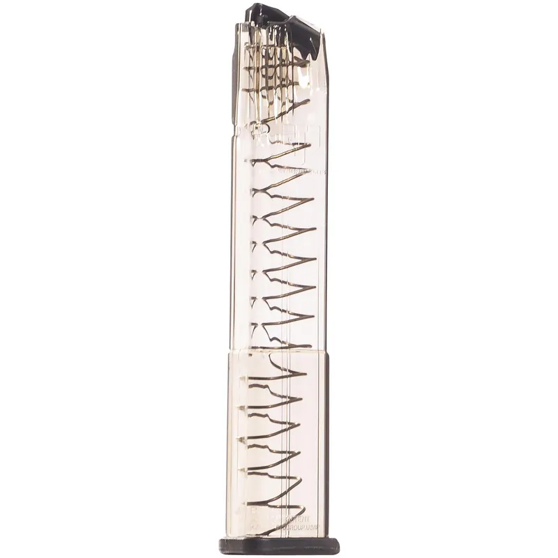 ETS Group SMKSW9MP30 Pistol Mags 30rd Extended 9mm Luger Fits S&W M&P Smoke Polymer