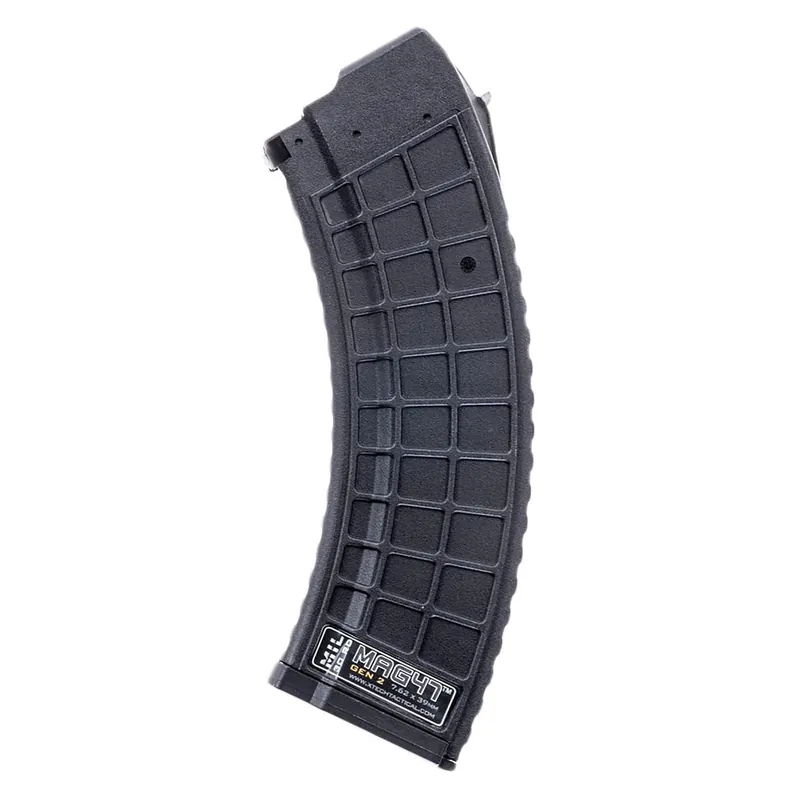 Xtech Tacitcal XTT135BLKELITE Elite 30rd 7.62X39 Fits AK-47 Black Stainless Steel
