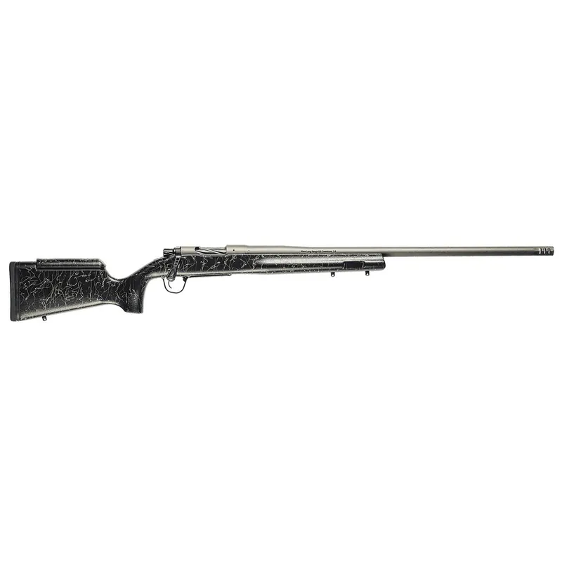 Christensen Arms 8010200201 Mesa Long Range 308 Win 4+1 16.25" Tungsten Gray Cerakote Threaded Barrel & Steel Drilled & Tapped Receiver, Black w/Gray Webbing Adj Cheek Riser Polymer Stock