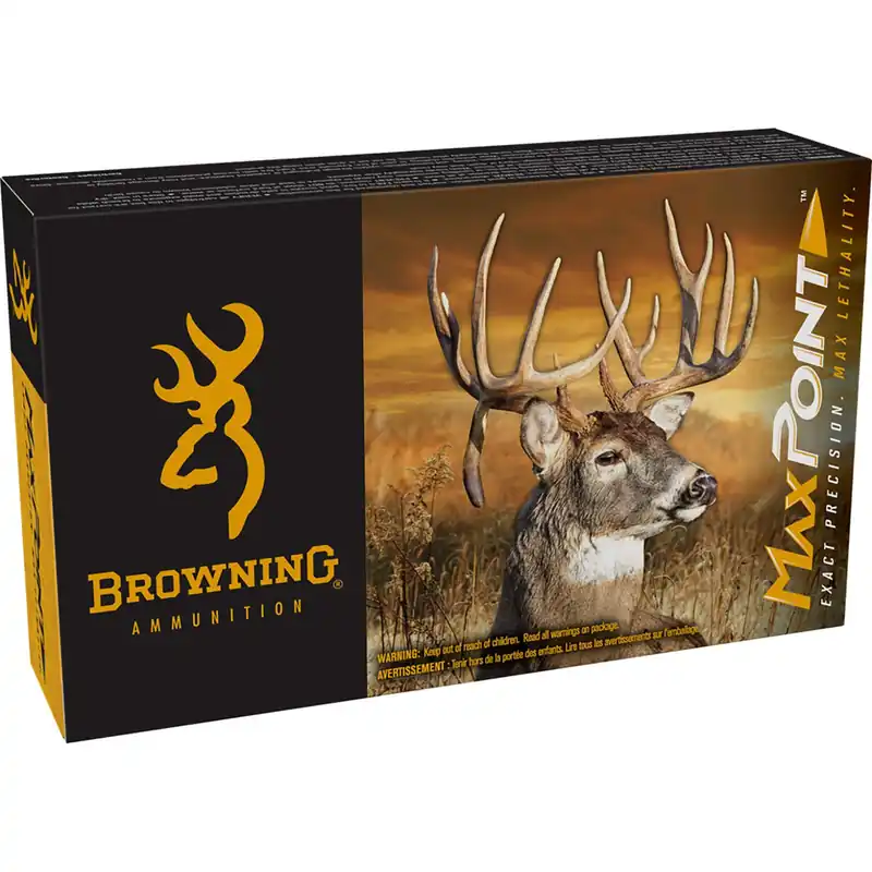 Browning Ammo B192127002 Max Point 270WSM 130gr 20 Per Box/10 Case