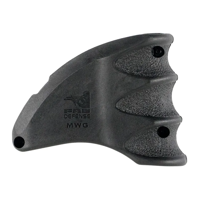 FAB Defense FXMWG MWG Mag-Well Grip and Funnel for 5.56x45mm NATO M16 Black Fiberglass Reinforced Polymer