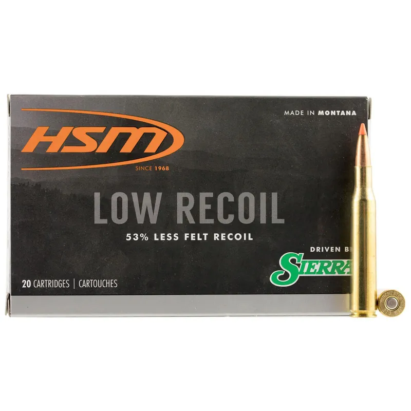 HSM 27014N Low Recoil 270 Win 130 gr Orange Polymer Tip 20 Per Box/ 20 Case