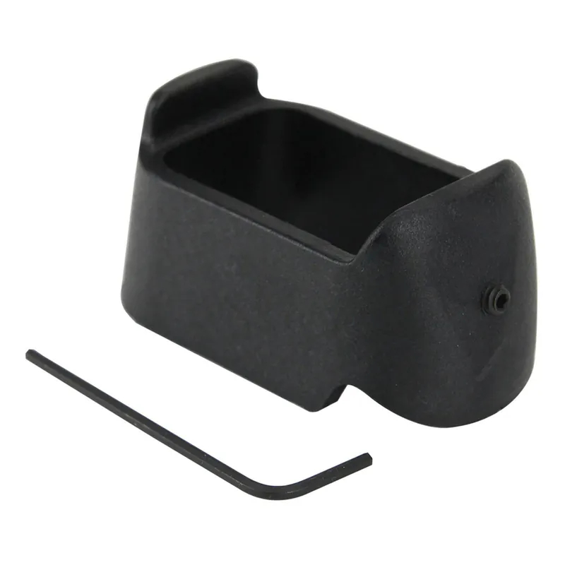 Pachmayr 03852 Mag Sleeve made of Polymer with Black Finish for Glock 19,23 Mags to fit Glock 26 & 27 Models