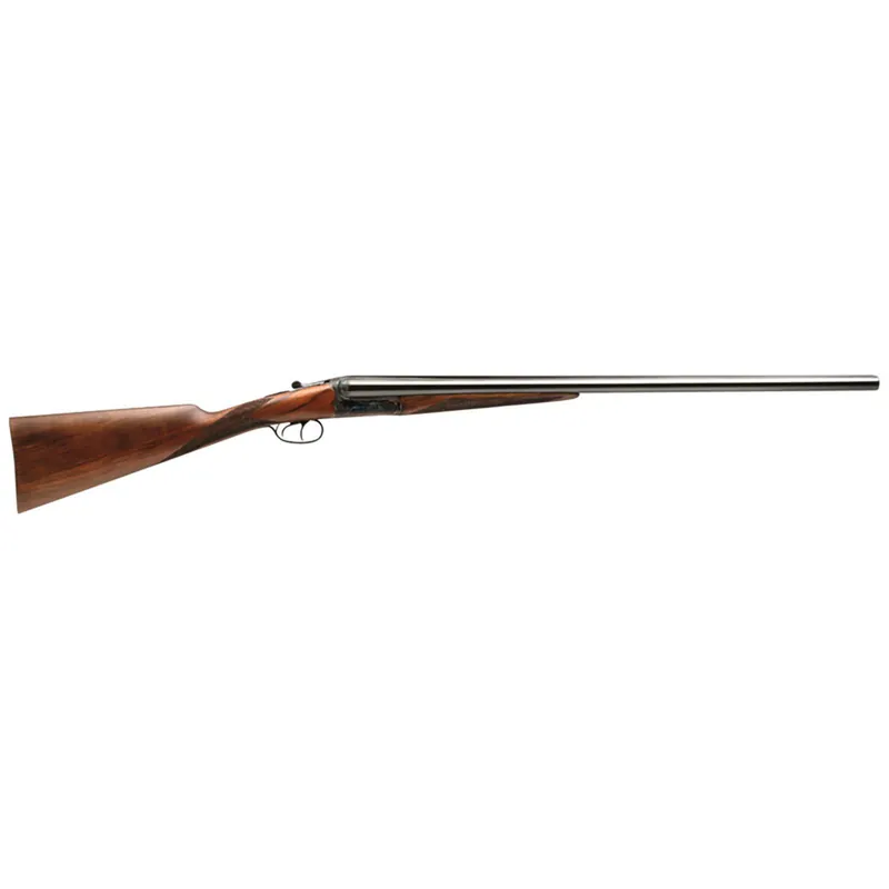 Dickinson ST41026DH Estate 410 Gauge with 26" Black Barrel, 3" Chamber, 2rd Capacity, Color Case Hardened Metal Finish, Oil Turkish Walnut Stock & Double Trigger Right Hand (Full Size)