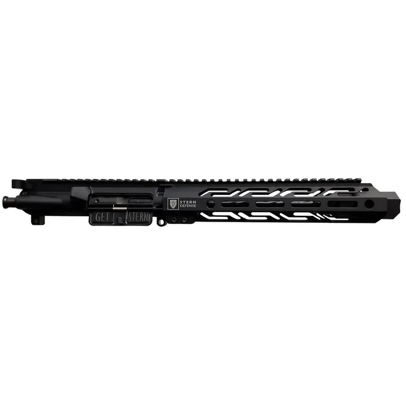 Stern Defense 015SD10INCHMOD5MLOK855 9mm 8.50" Black Melonite Barrel 7075-T6 Aluminum Anodized Receiver