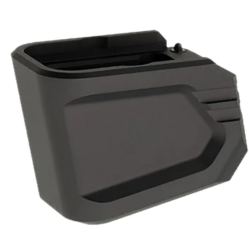 Tyrant CNC TDG19MAGEXBLK Magazine Extension Fits Glock 19/23 Gen 4/5 Black Aerospace Grade Aluminum