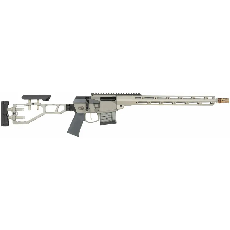 Q LLC MINIFIX300BLK16INRIFLE Mini Fix 300 Blackout 16" Black Anodized Tapered Threaded Barrel, Black Anodized Picatinny Rail, M-LOK Handguard ,Adj Folding Black Stock, Polymer Grip