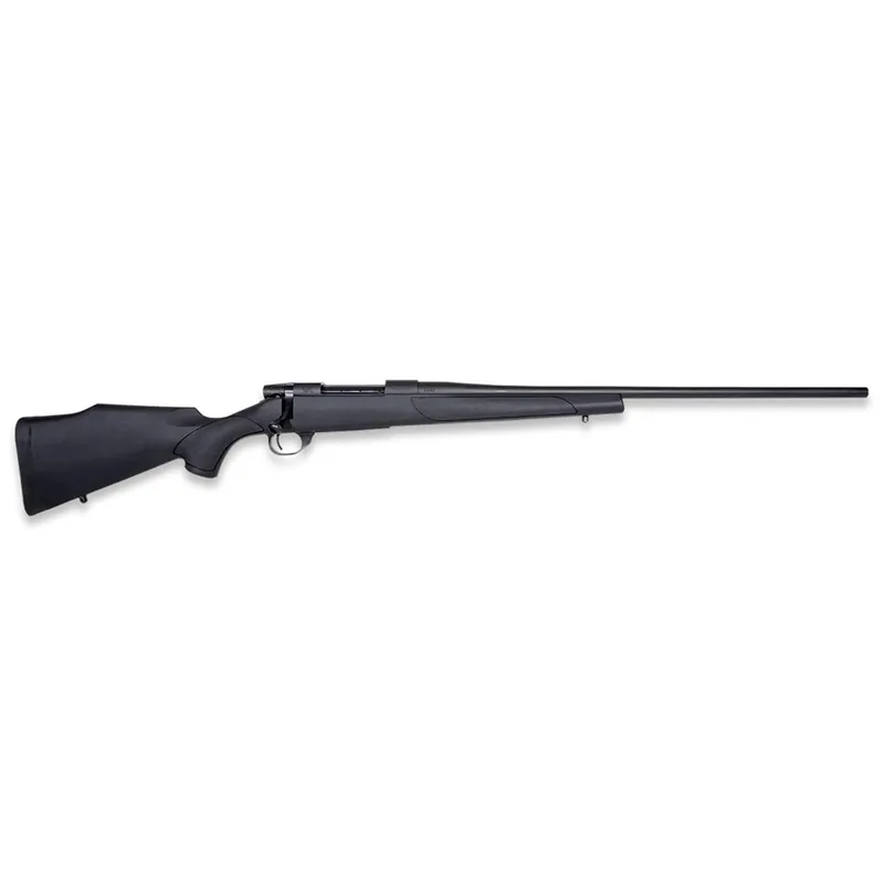 Weatherby VHS350NR0T Vanguard Obsidian 350 Legend 5+1 20" Blued Heavy Threaded Barrel, Blued Drilled & Tapped Steel Receiver, Monte Carlo Black Polymer Stock