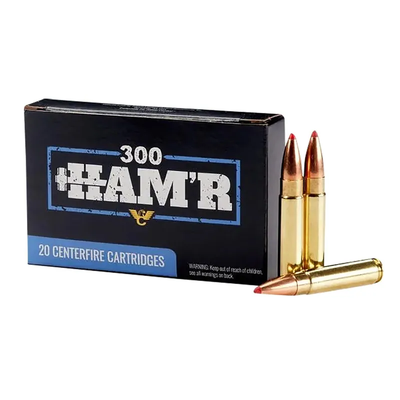 Wilson Combat A300HMR135FTX 300HAM‘R 135gr Hornady FTX 20 Per Box/10 Case