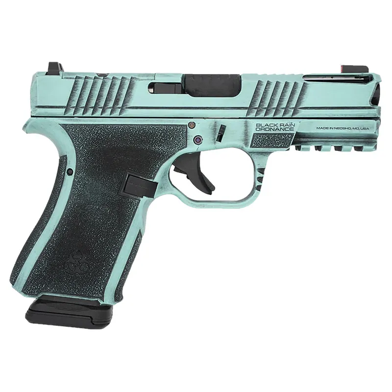 Black Rain Ordnance FLP9MMTBB Compact Frame 9mm 15+1 4" Stainless Steel Slide