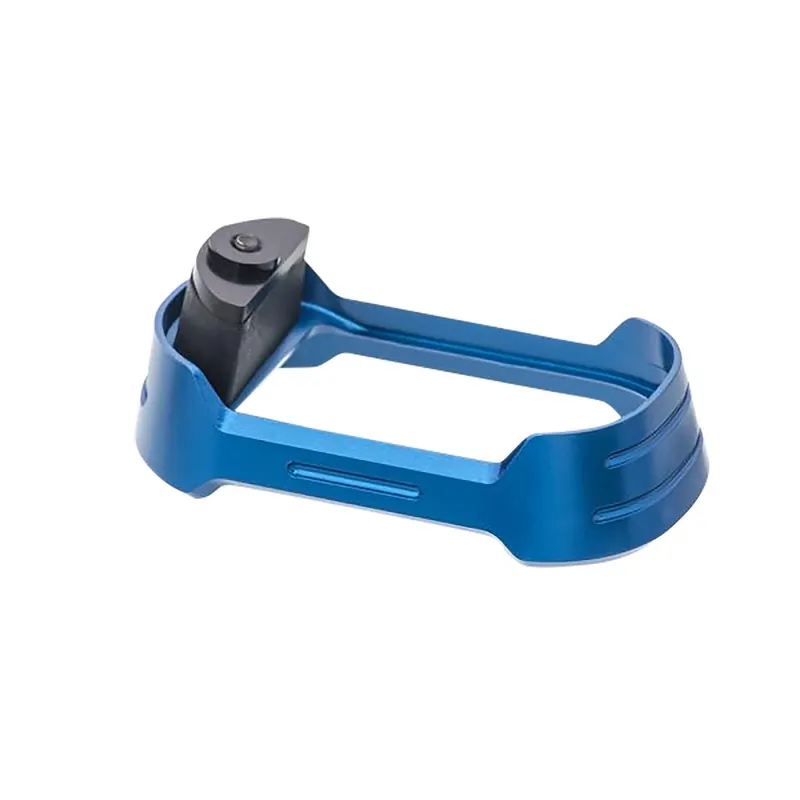 Tyrant CNC TDG48MWBLUE Magwell Fits Glock 43x/48 Blue Aluminum