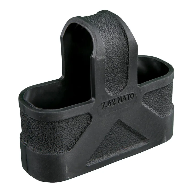 Magpul MAG002-BLK Original Magpul Made of Rubber w/ Black Finish for 7.62x51mm NATO Mags/ 3 Per Pack