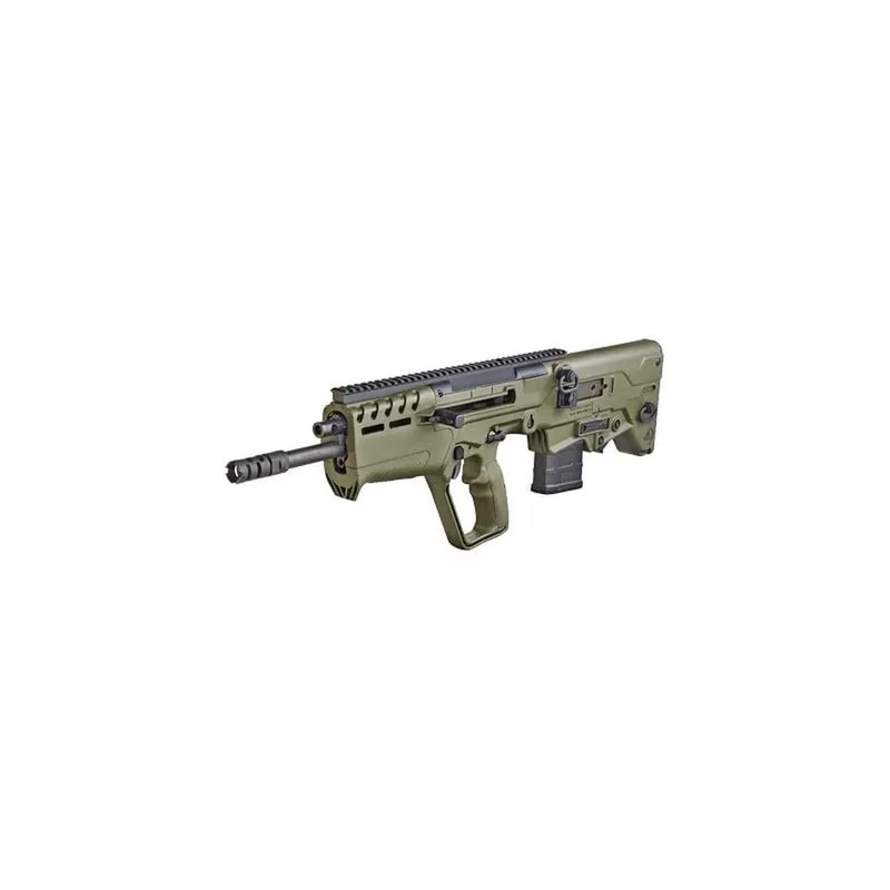 IWI US T7G1610 Tavor 7 7.62x51mm NATO Caliber with 16.50" Barrel, 10+1 Capacity, OD Green Metal Finish, OD Green Fixed Bullpup Stock & Polymer Grip Right Hand