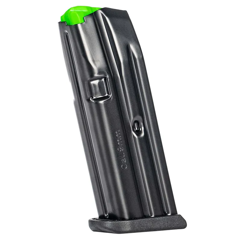 Mec-Gar MGG191000A Glock 19 10rd 9mm Luger, Black Carbon Steel, Does Not Fit 19X