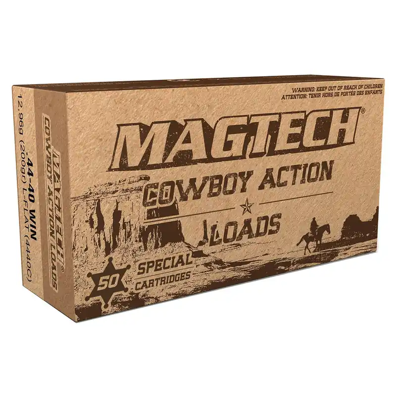 Magtech 4440C Cowboy Action 44-40Win 200gr Lead Flat Nose 50 Per Box/20 Case