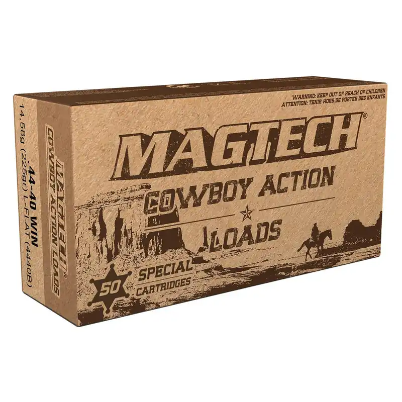 Magtech 4440B Cowboy Action 44-40Win 225gr Lead Flat Nose 50 Per Box/20 Case