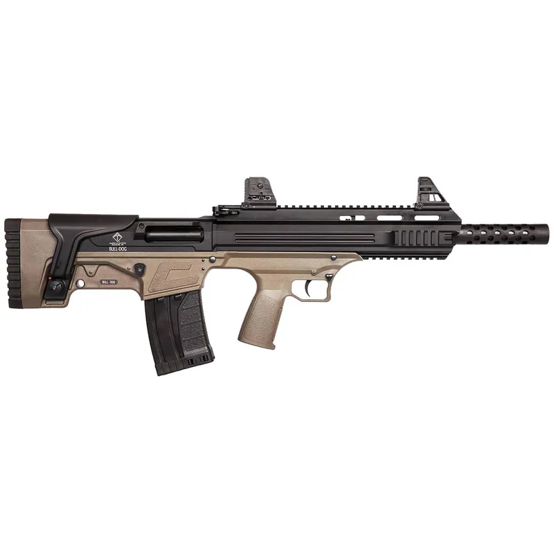 ATI ATIG410BDT Bulldog 410 Gauge Semi-Auto 3" 5+1 16" Tan Aluminum Receiver/Fixed Synthetic Stock