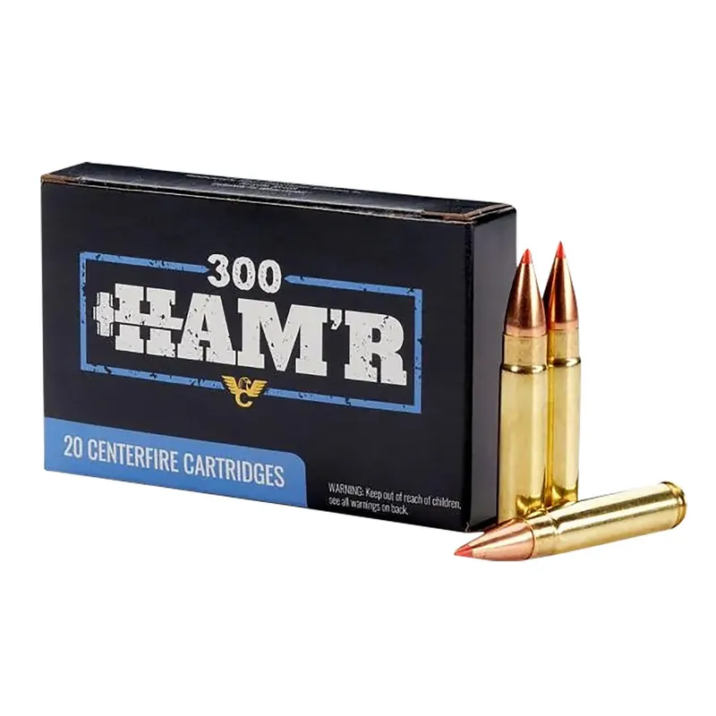 Wilson Combat A300HMR110VMAX 300HAM‘R 110gr V-Max 20 Per Box/10 Case