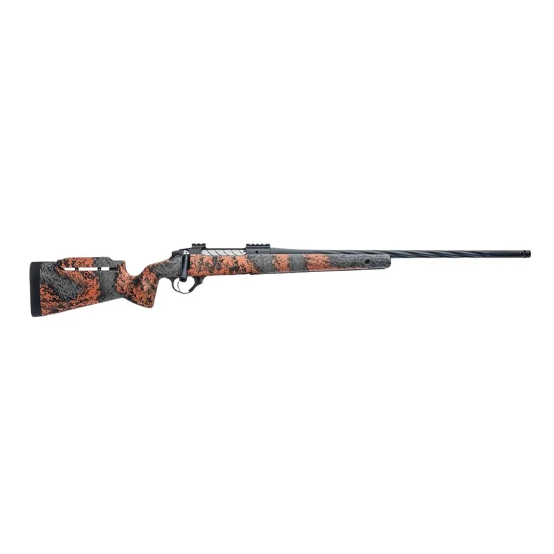 Seekins Precision 0011710265-F Havak PH3 7mm PRC 22" Black Fluted Threaded Barrel, Black Picatinny Rail Steel Receiver, Adj Cheek Riser Urban Shadow Synthetic Stock