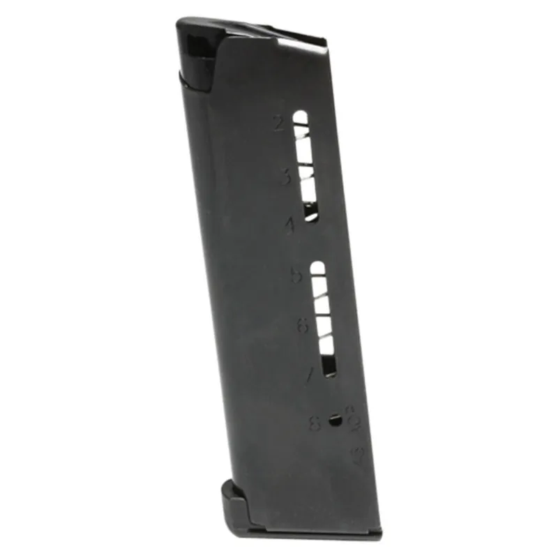 Wilson Combat 500BC ETM 8rd Detachable w/ Lo-Profile Steel Floor Plate 45 ACP Fits Wilson Combat 1911 Elite Tactical Blued Stainless Steel
