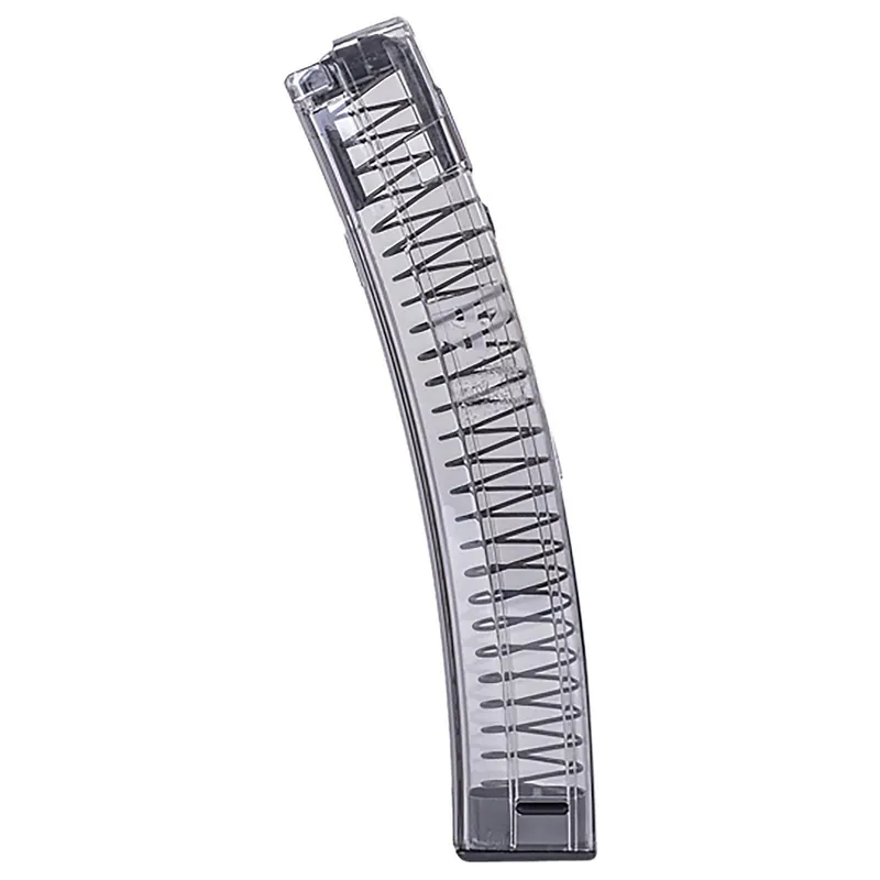 ETS Group SMKHKMP530 Pistol Mags 30rd Standard 9mm Luger Compatible w/ HK MP5/MP5K/94/SP89/SP5K Smoke Polymer