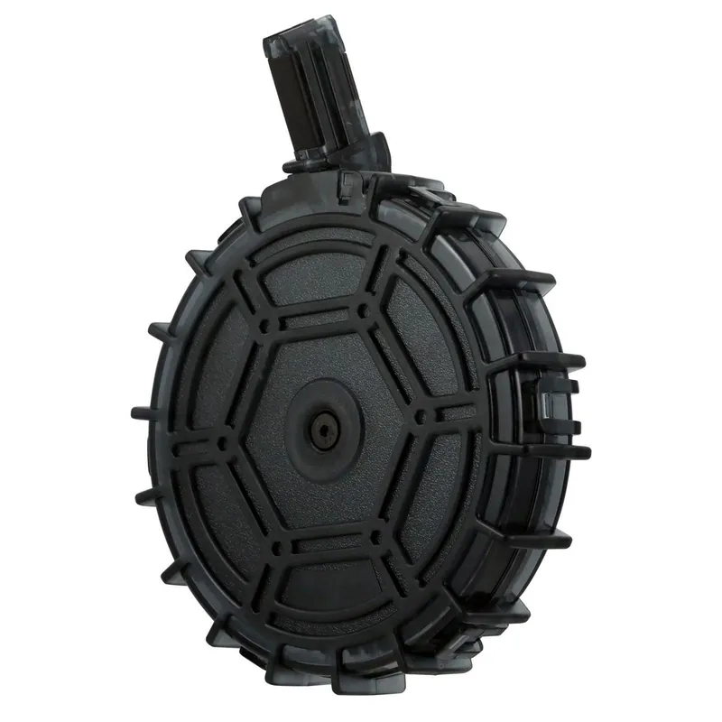 ProMag REMA4 Standard 70rd Drum 22 LR Fits Remington 597 Smoke Polycarbonate