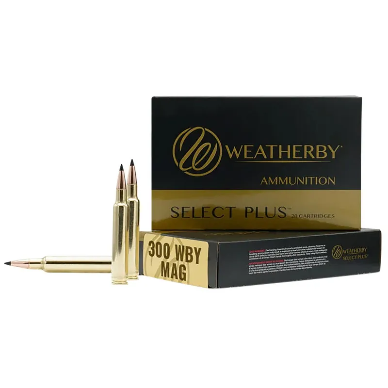 Weatherby H300200ELDX Select Plus 300WthbyMag 200gr Hornady ELD X 20 Per Box/10 Case