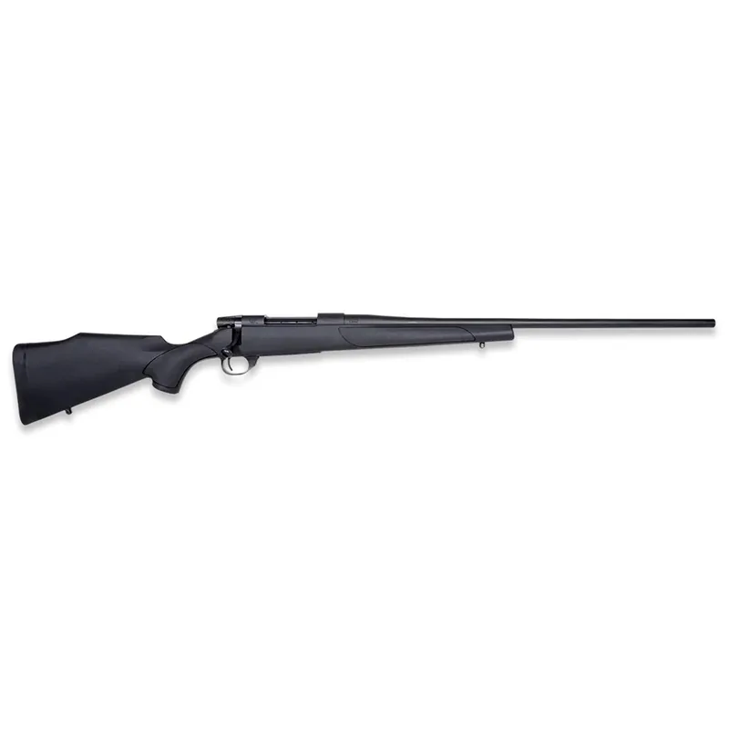 Weatherby VHS308NR0T Vanguard Obsidian 308 Win 5+1 20" Blued Heavy Threaded Barrel, Blued Drilled & Tapped Steel Receiver, Monte Carlo Black Polymer Stock
