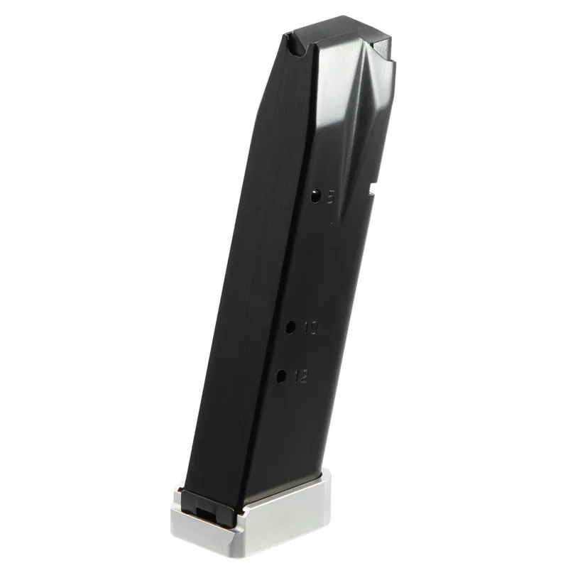 Mec-Gar MG9226X54014AFC Sig P226 14rd Extended 40 S&W, Fits Sig P226 X5 Blued w/Anti-Friction Coating Carbon Steel