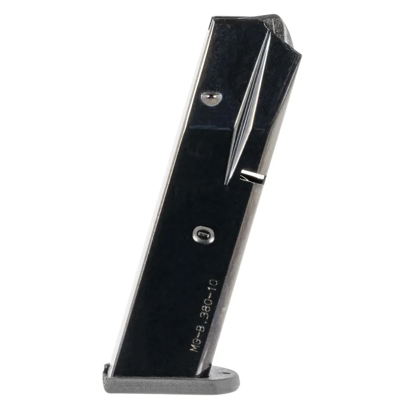 Mec-Gar MGBRBDA10B Browning 10rd 380 ACP, Fits Browning BDA Blued Carbon Steel